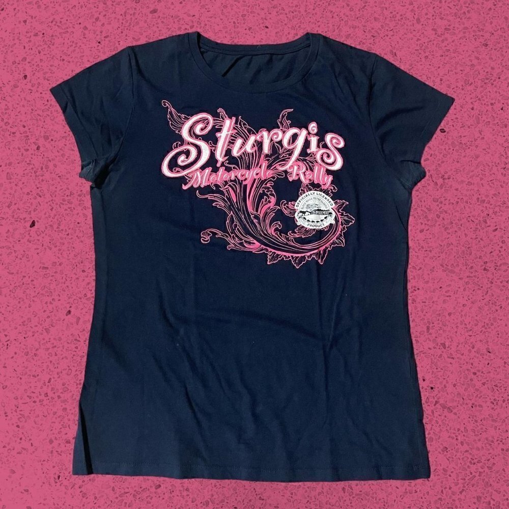 Sturgis biker motorcycle shirt - Picture 2 of 5